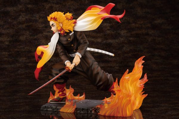 PP927+TZ106) ARTFX J Kyojuro Rengoku + Bonus Face Part