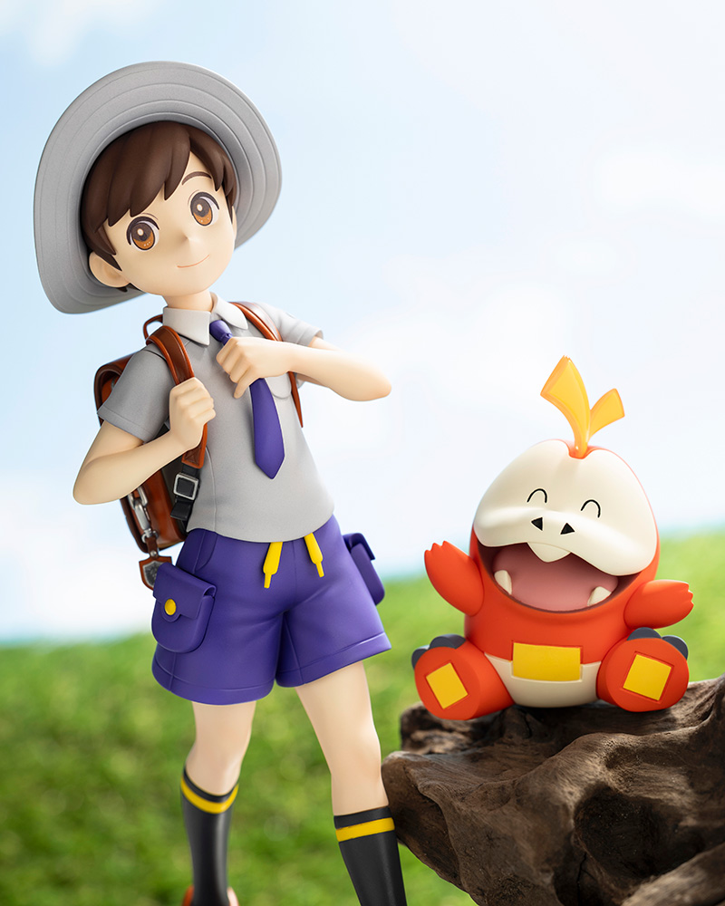 PV143 Pokémon Florian with Fuecoco ARTFX J STATUE