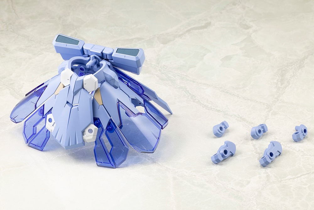 MJ33 MECHA SUPPLY33 EXPANSION ARMOR Type E Dress Ver. (LIGHT BLUE) - Image 9
