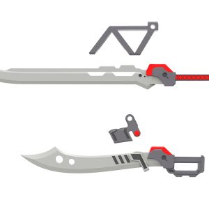 MW54J WEAPON UNIT54 CUSTOMIZE BLADE SET02