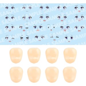 JK074 CUSTOMIZED FACE & DECAL SET Vol.10 [DESIGNED BY RAGHO FOR RITSUKA SAEKI A]
