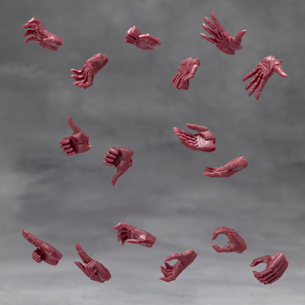 CX044 MEGALOMARIA M.S.G EX HAND UNIT [Male Type A] RED Ver. - Image 2